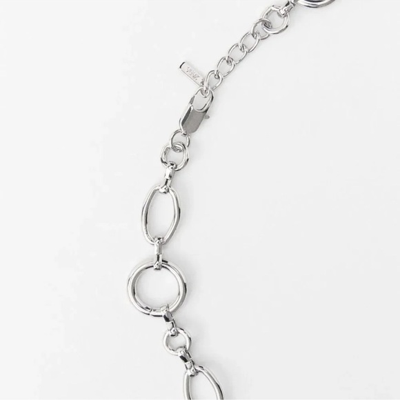 ZARA BODY METAL LINK NECKLACE - Picture 4 of 9